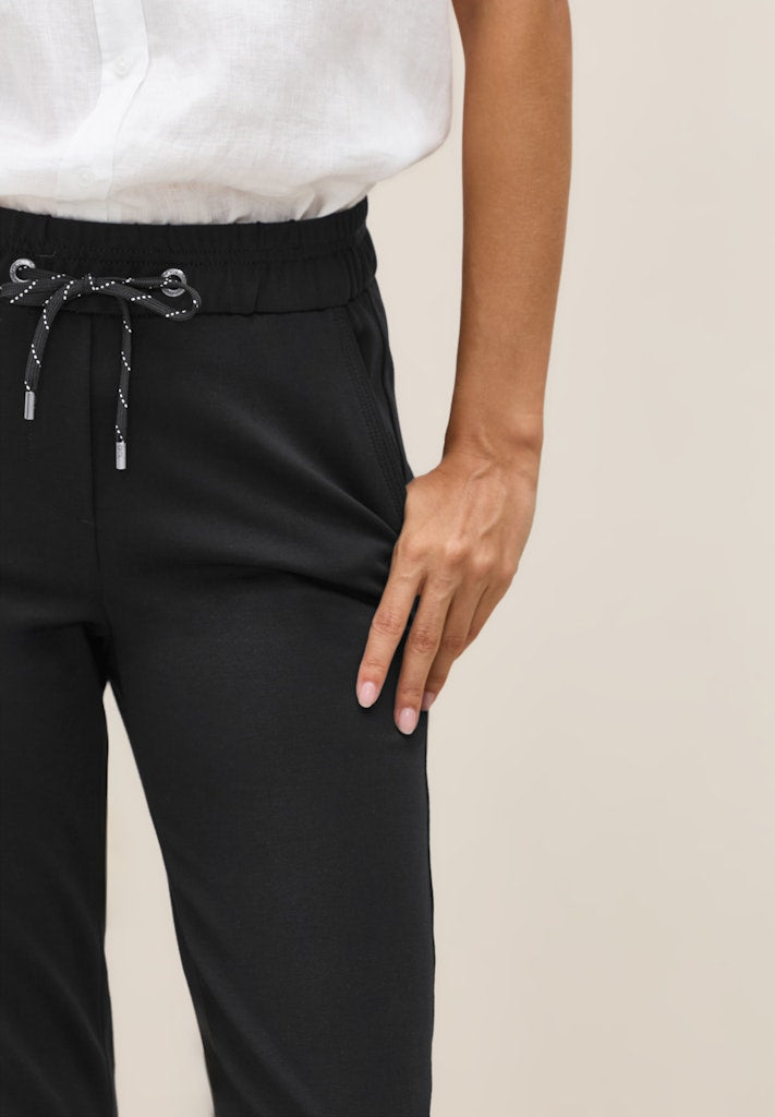 Cecil Damen Hosen Black