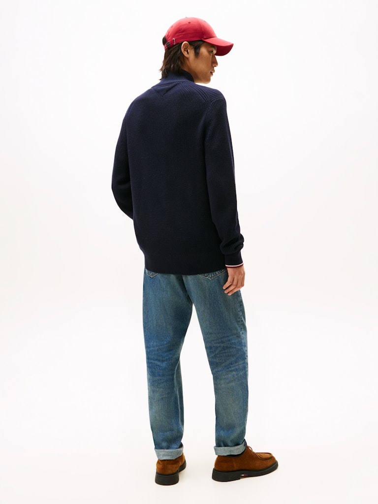 Tommy Hilfiger Herren Strickjacken Dw Blue