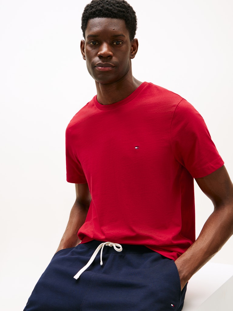 Tommy Hilfiger Herren T-Shirts kurz Xld Red