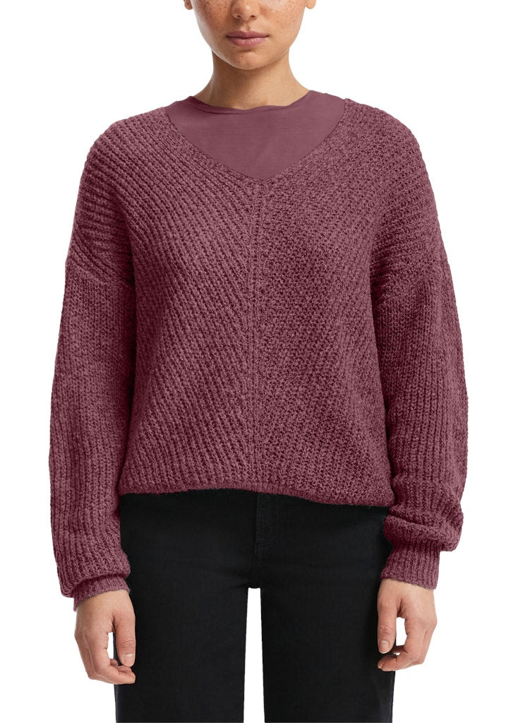 QS by S.Oliver Damen Pullover Red