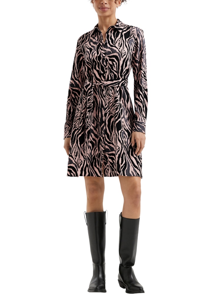 QS by S.Oliver Damen Kleider Grey/Black