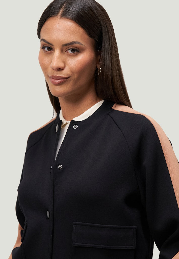 Zero Damen Blazer Patch Blackcame