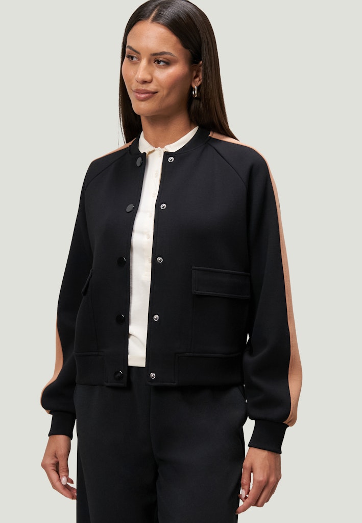 Zero Damen Blazer Patch Blackcame