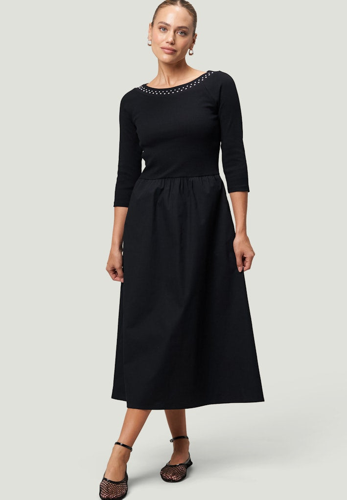 Zero Damen Kleider Patch Blackblac