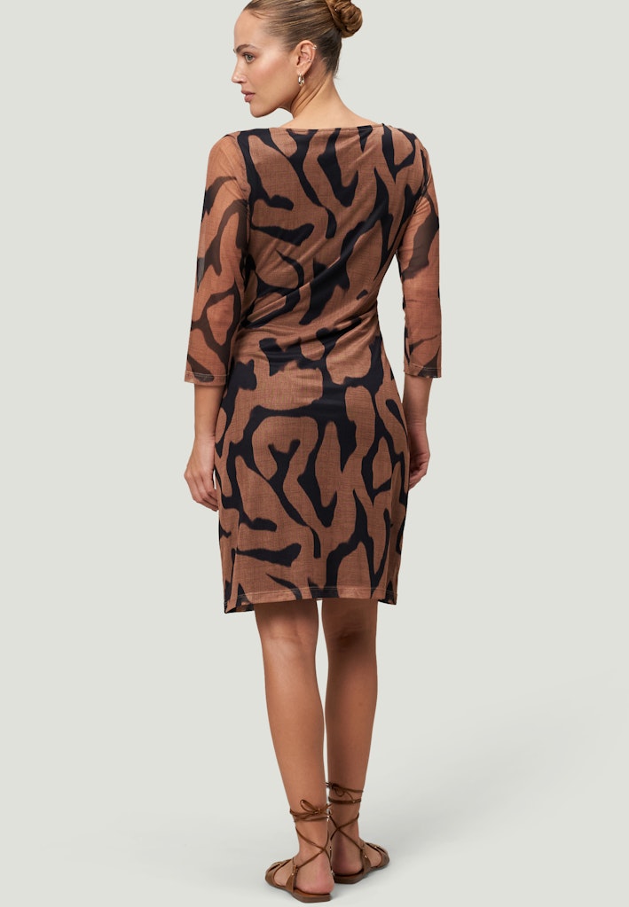 Zero Damen Kleider Blackcamel