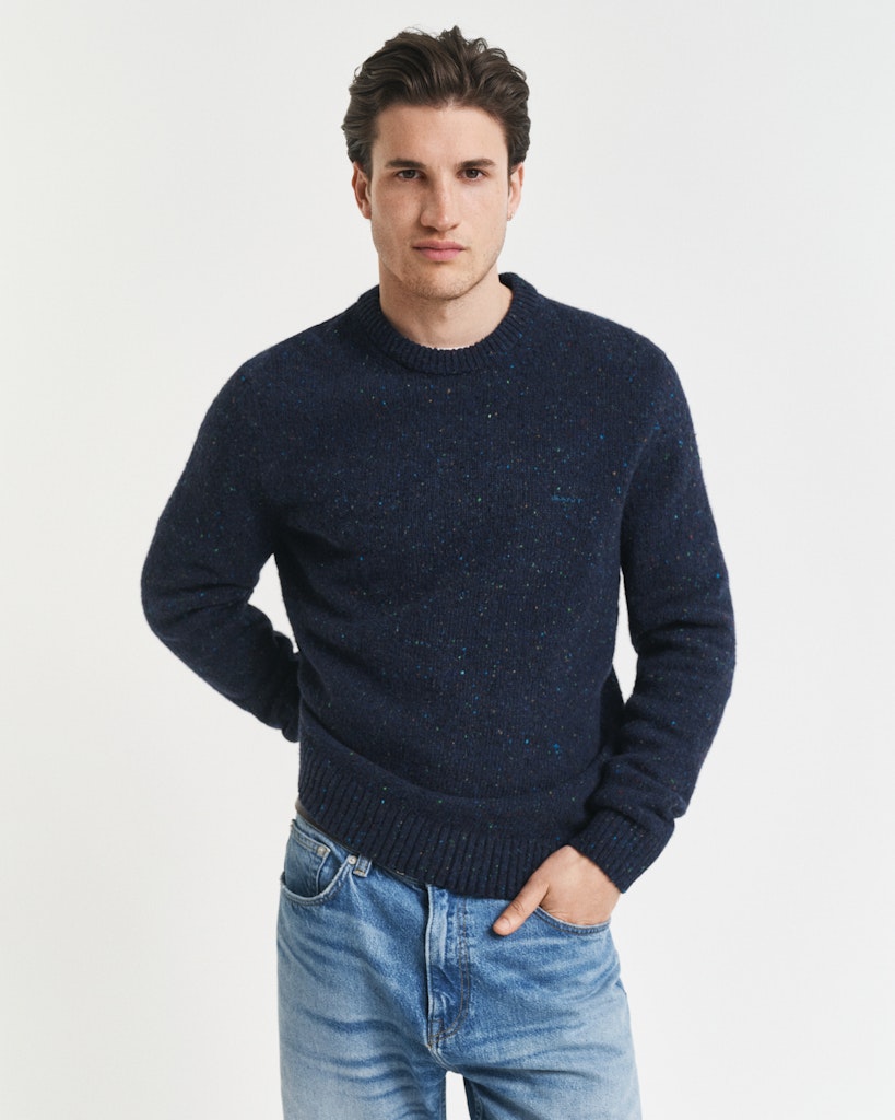 Gant Herren Pullover Evening Blu