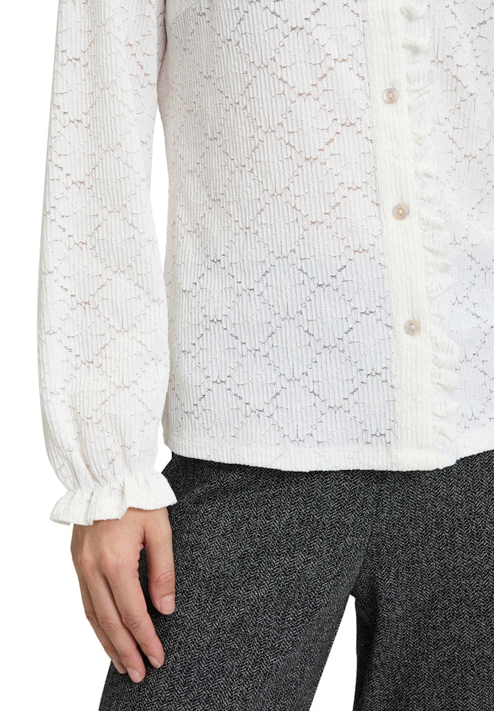 Cartoon Damen Blusen Bright White