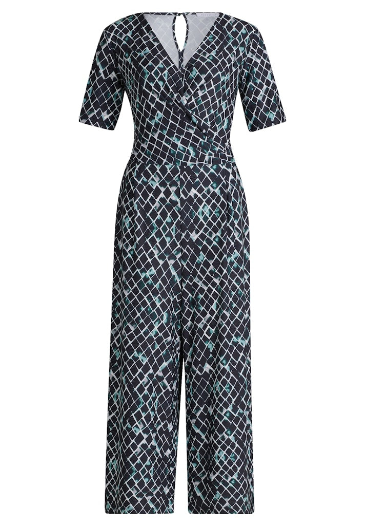 Betty & Co Damen Jumpsuits Mint/Black