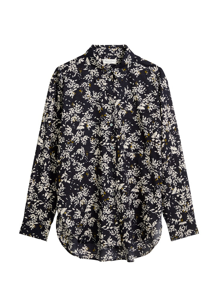 Marc O'Polo Damen Blusen Multi/Black