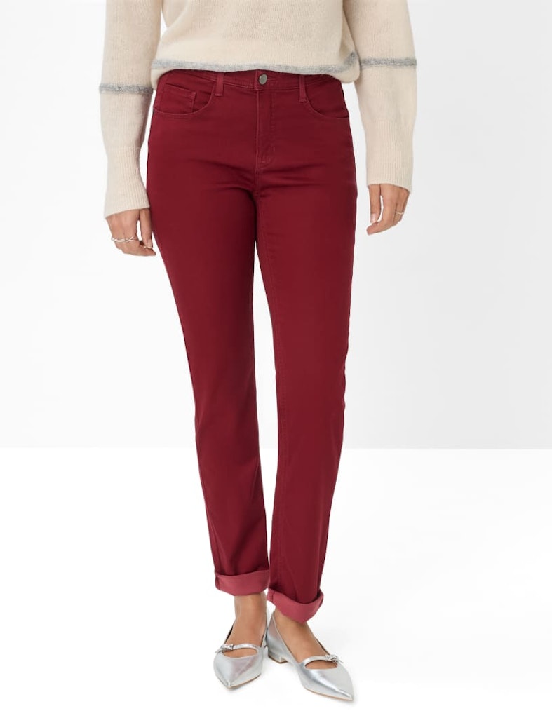 Brax Damen Hosen Mulberry