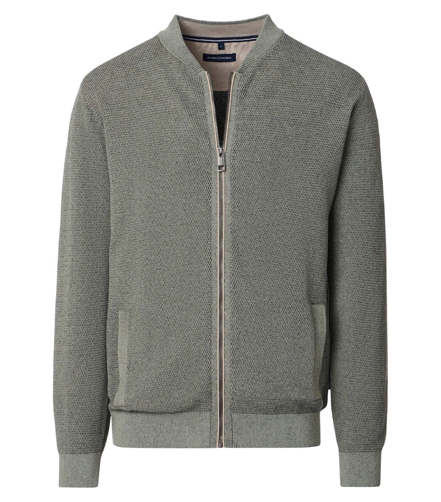 Casa Moda Herren Strickjacken Tuerkis