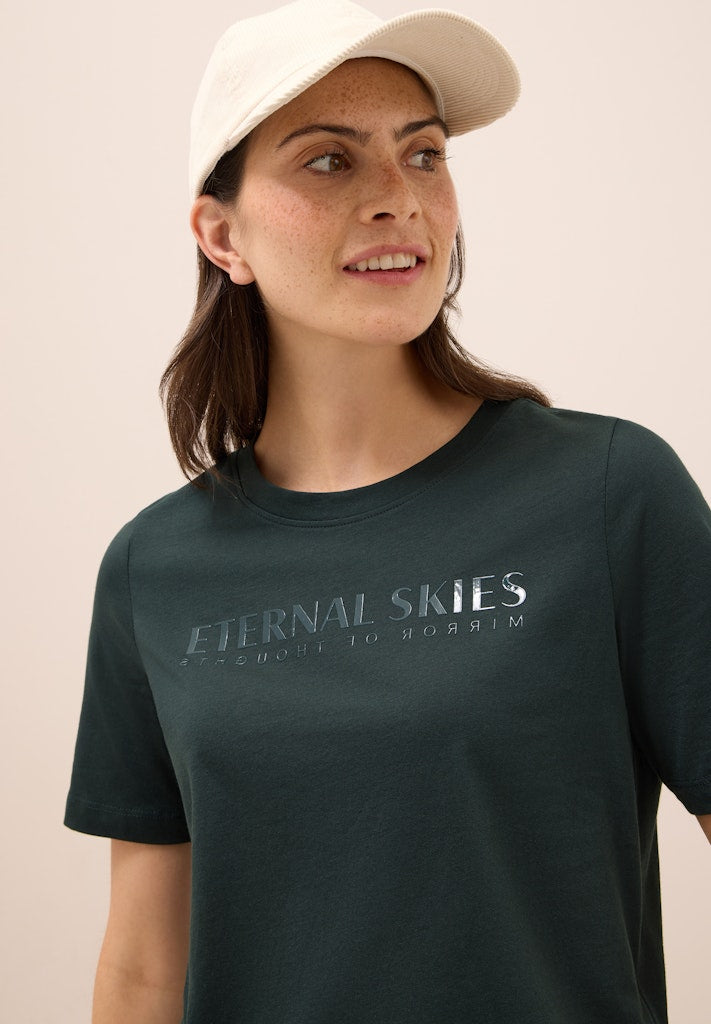 Cecil Damen T-Shirts Ink Green