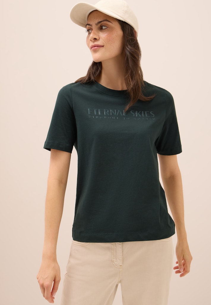 Cecil Damen T-Shirts Ink Green