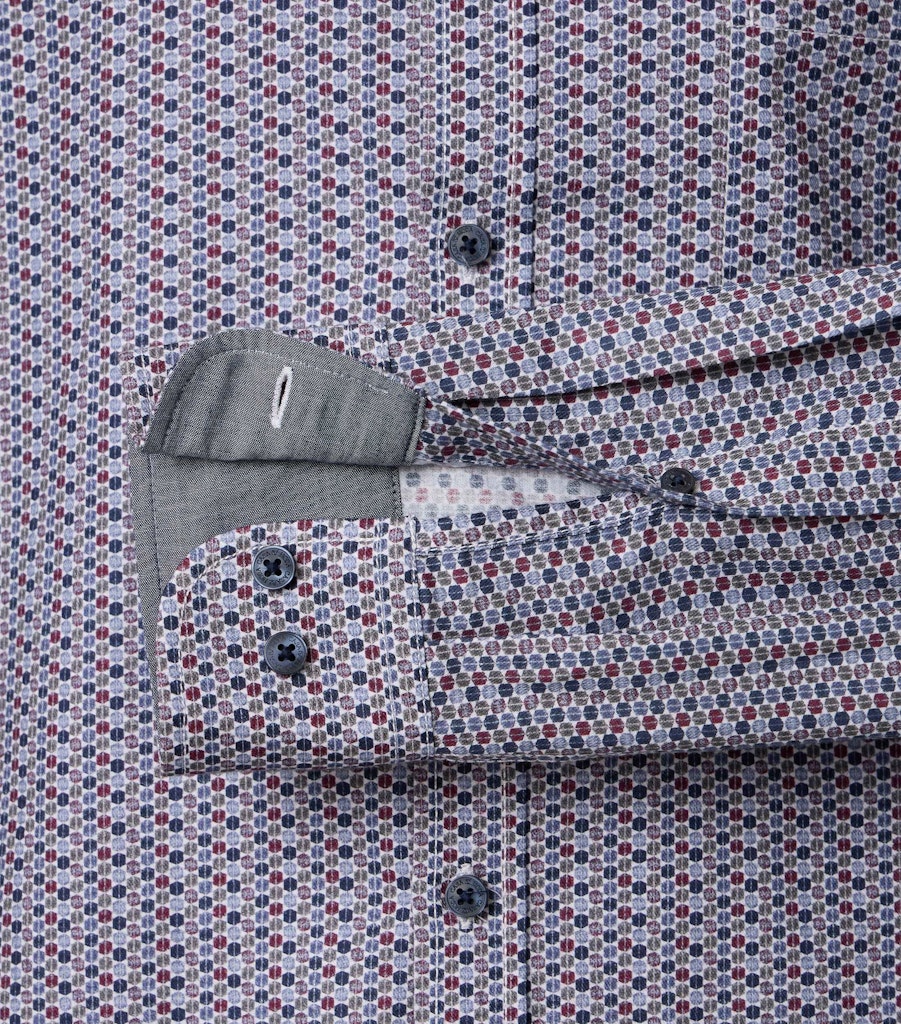 Casa Moda Herren Hemden Rot