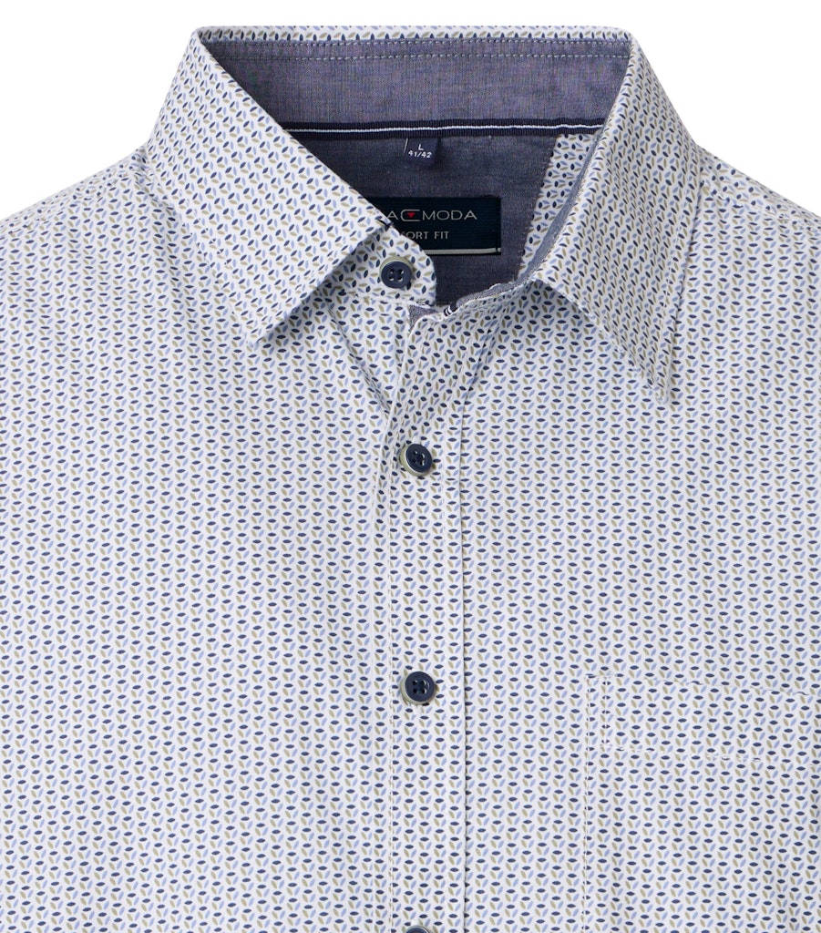 Casa Moda Herren Hemden Gruen