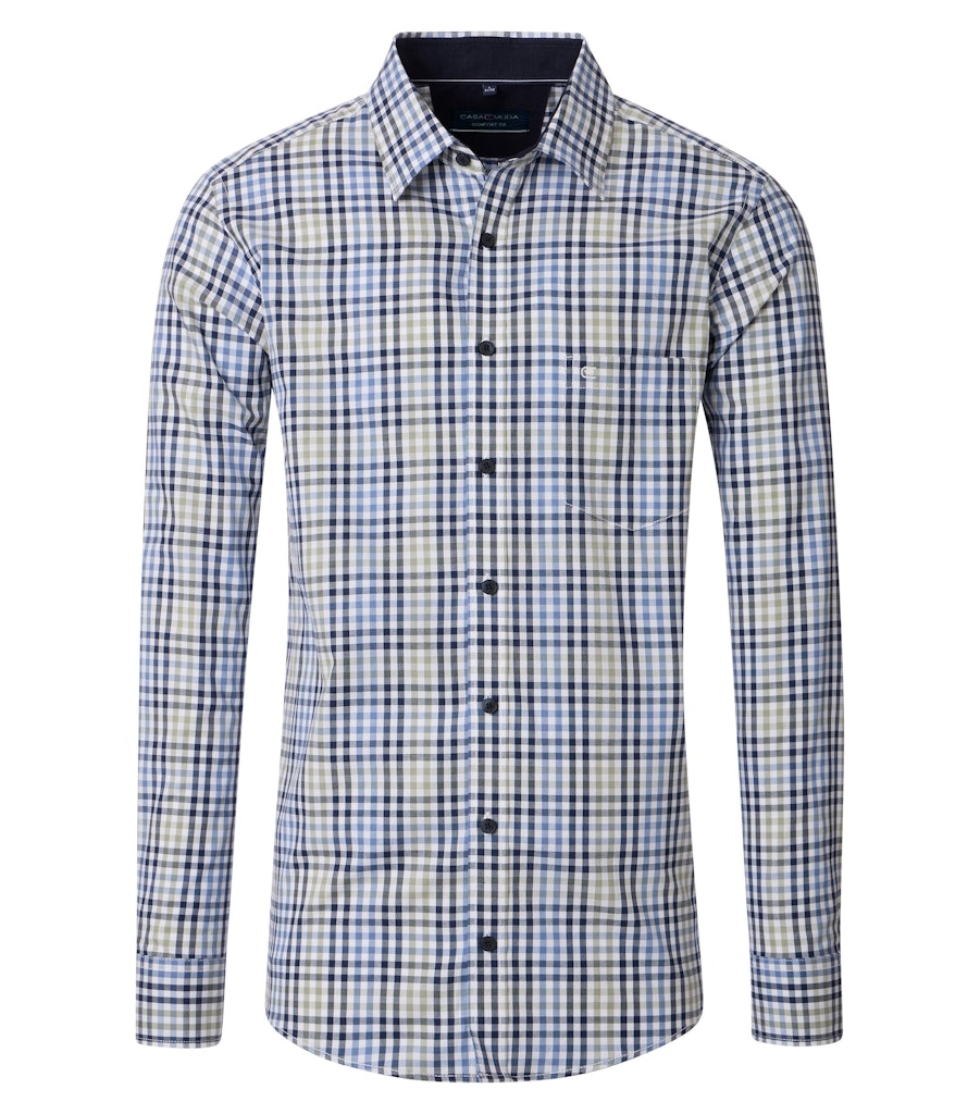 Casa Moda Herren Hemden Blau