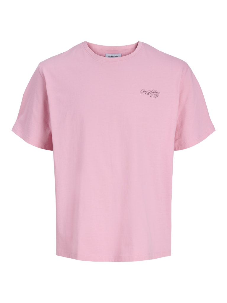 Jack & Jones Herren T-Shirts kurz Prism Pink