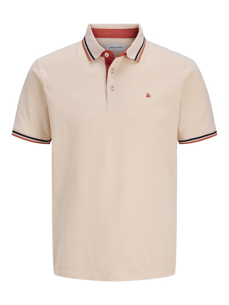 Jack & Jones Herren Polo-Shirts Beach Sand/Play