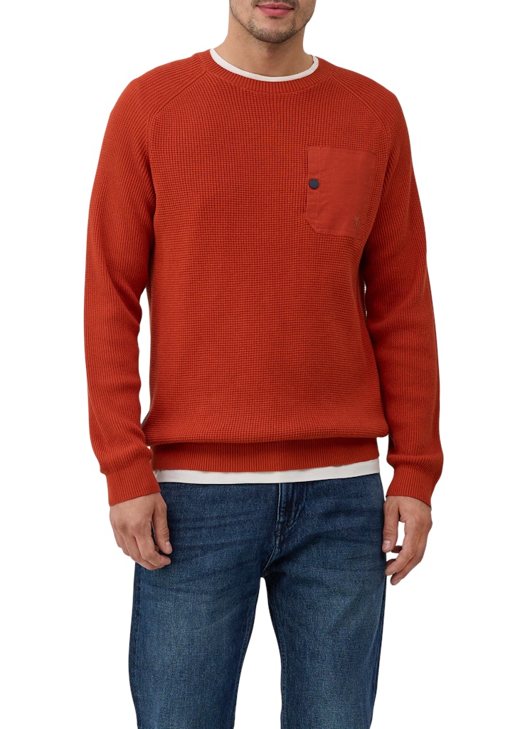 S. Oliver red Herren Pullover Red