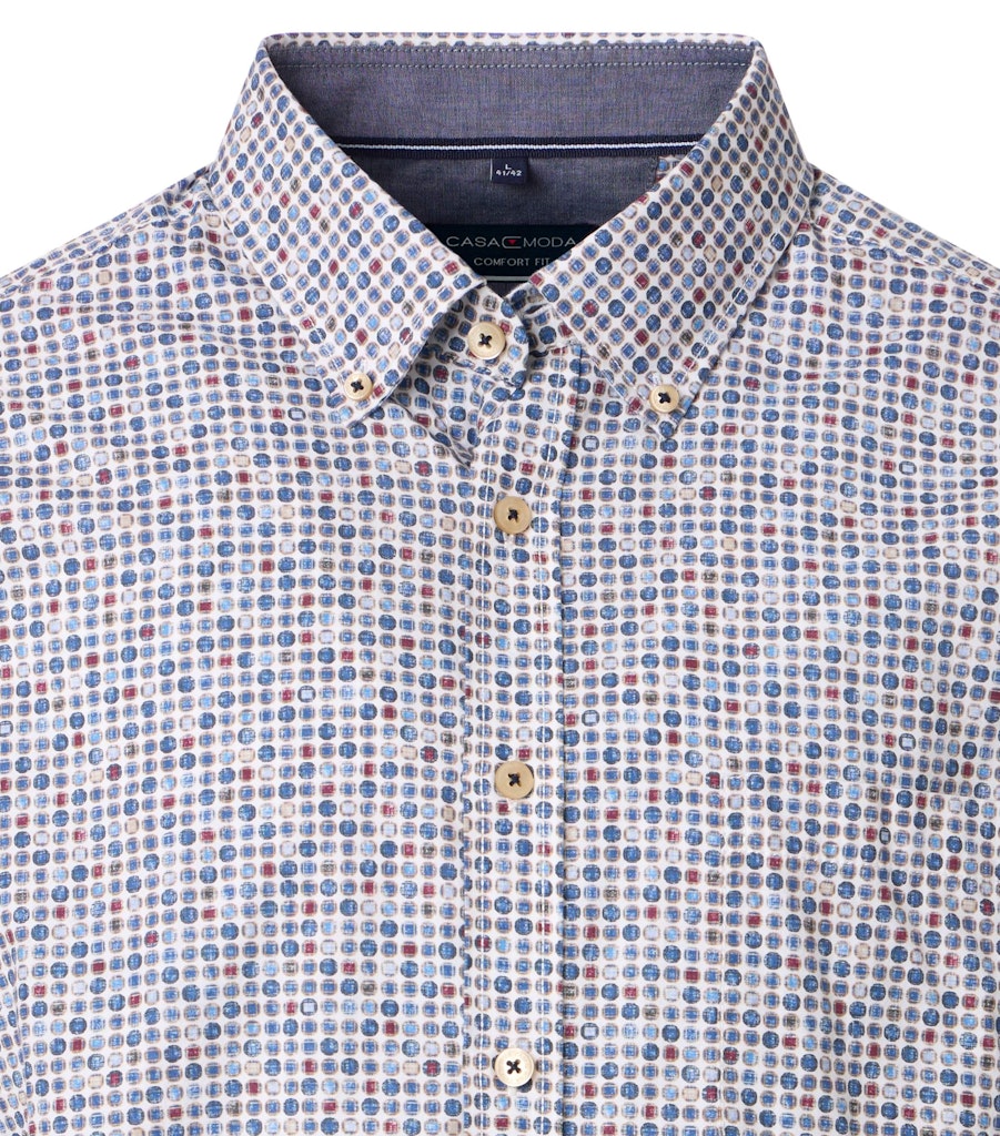Casa Moda Herren Hemden Blau