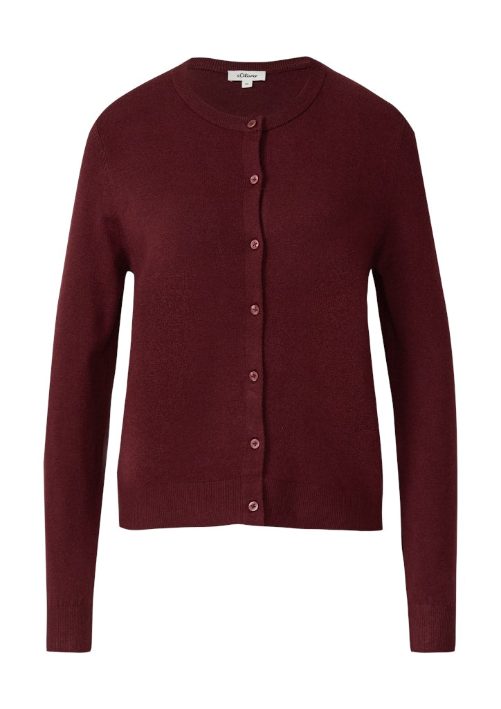 S. Oliver red Damen Strickjacken Red