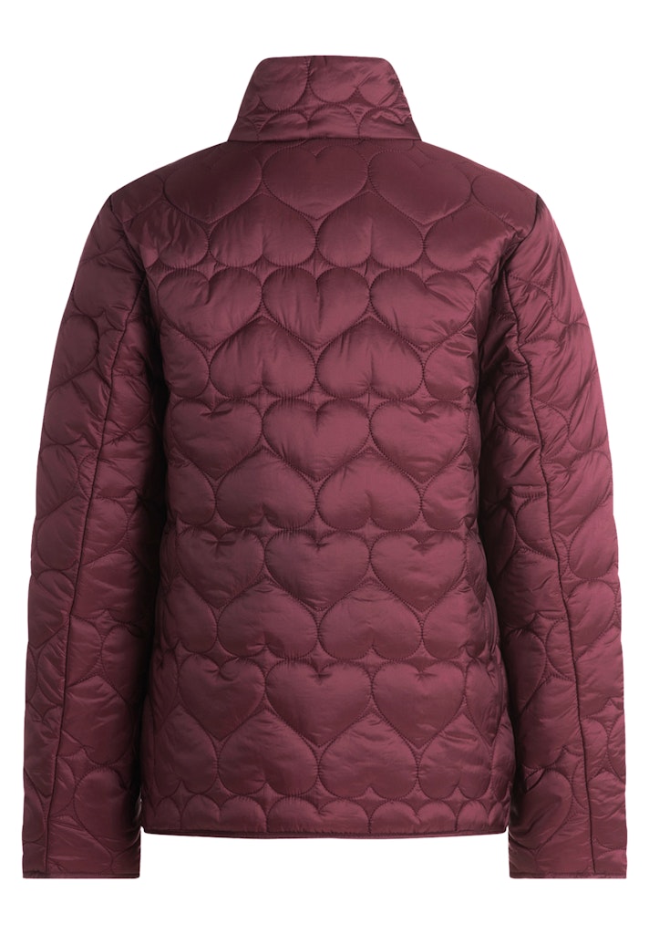 Cartoon Damen Jacken Deep Berry