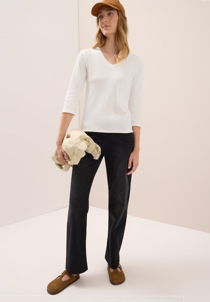 Cecil Damen T-Shirts  Vanilla W