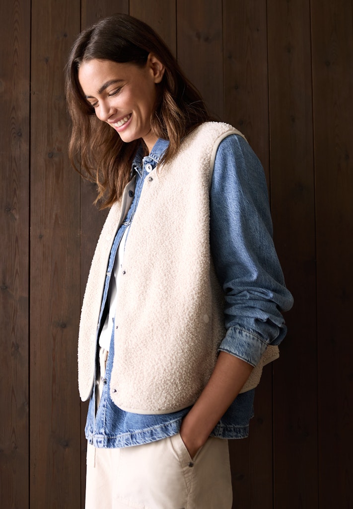 Cecil Damen Outdoorwesten Teddy Van