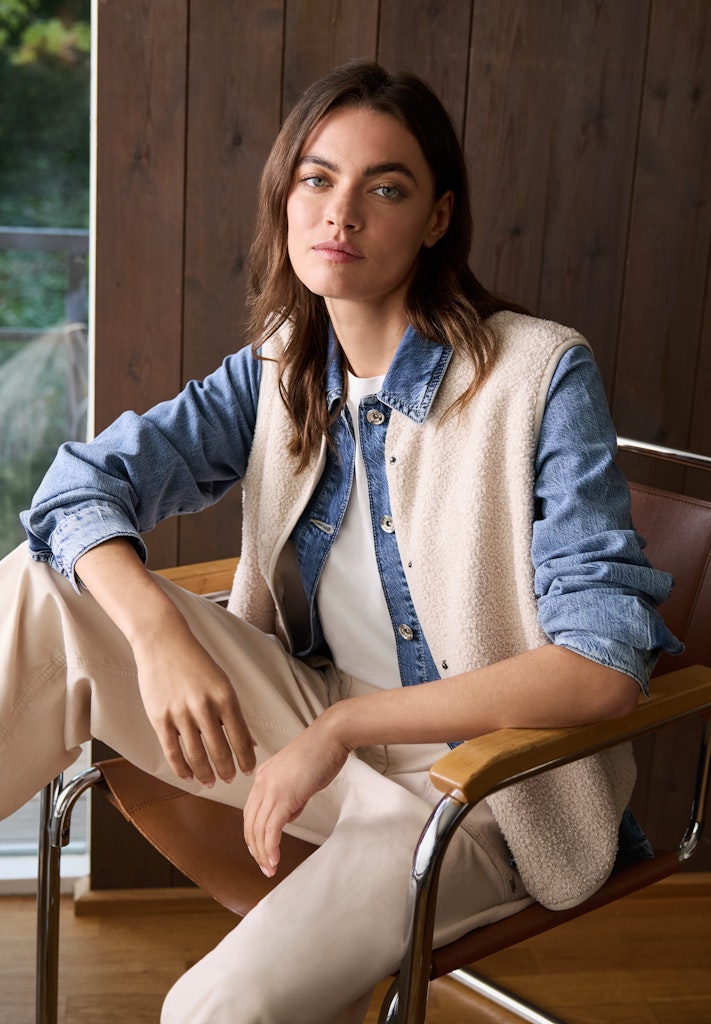 Cecil Damen Outdoorwesten Teddy Van