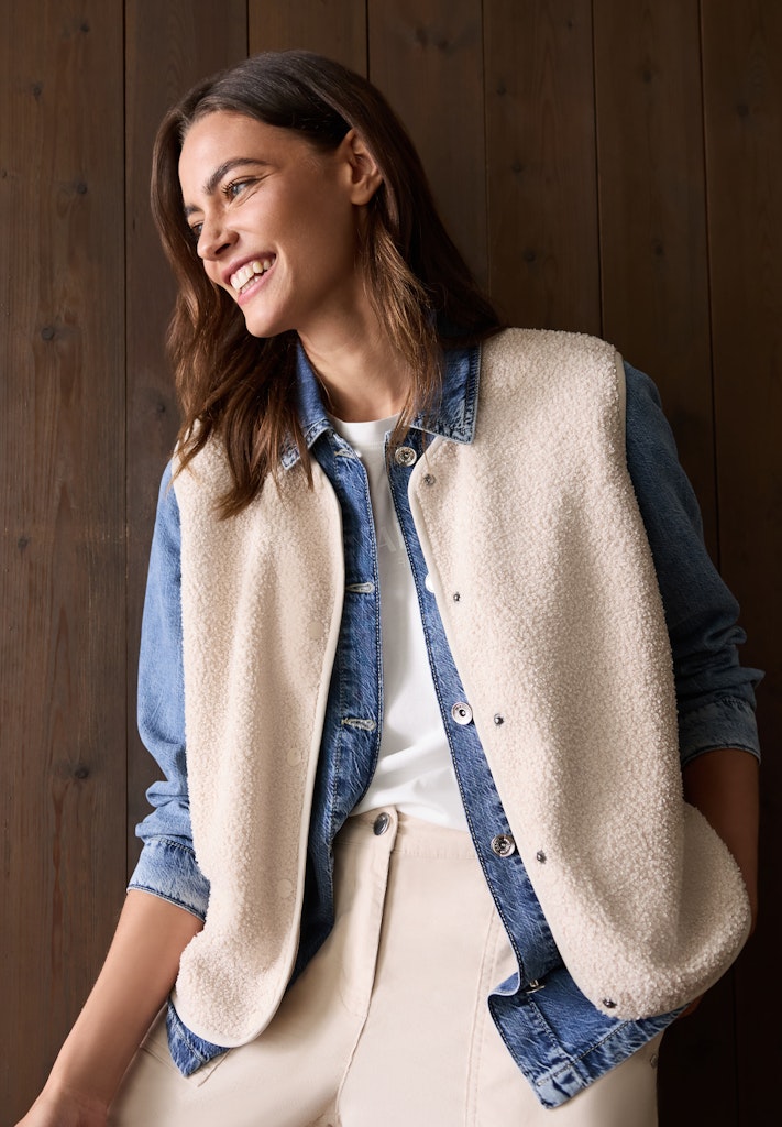 Cecil Damen Outdoorwesten Teddy Van