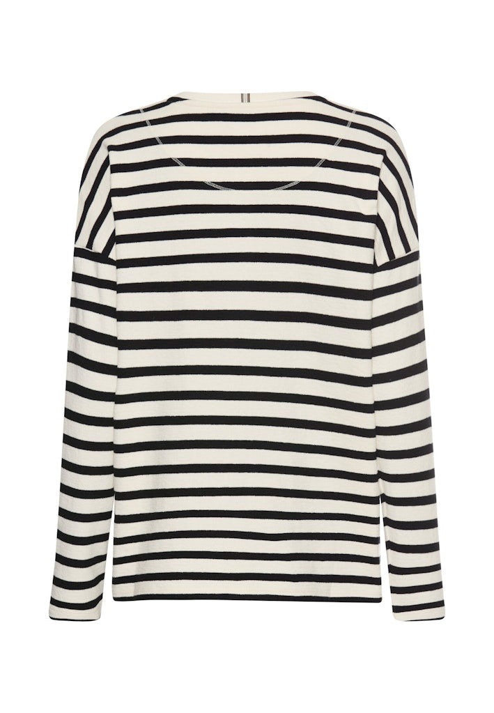 Camel active Damen T-Shirts Caviar Strip