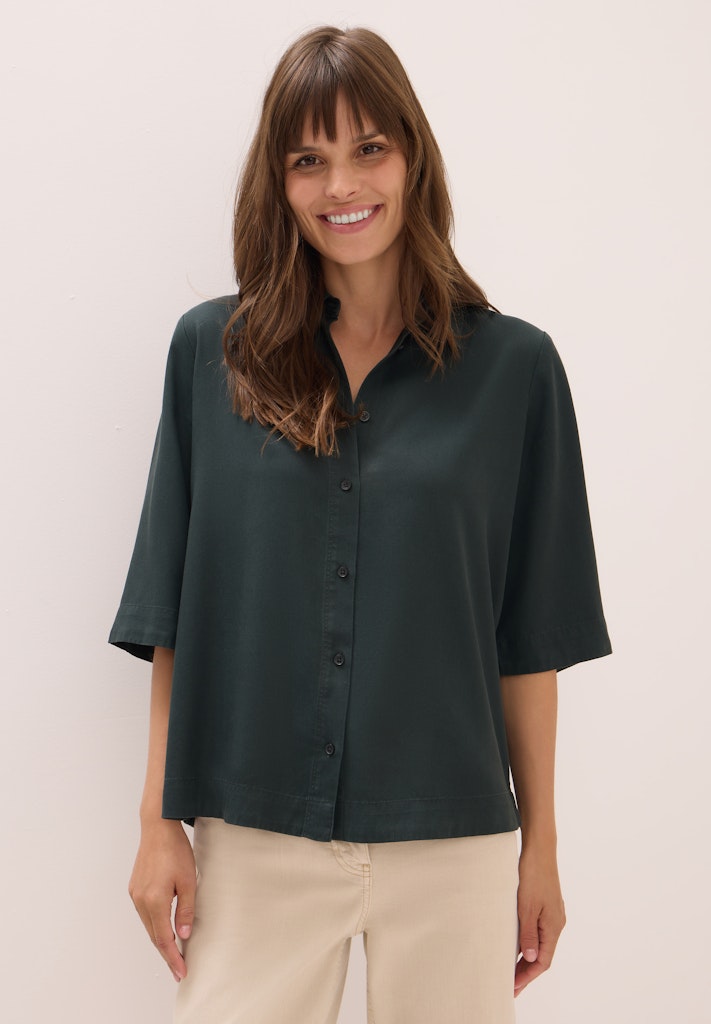 Cecil Damen Blusen Ink Green