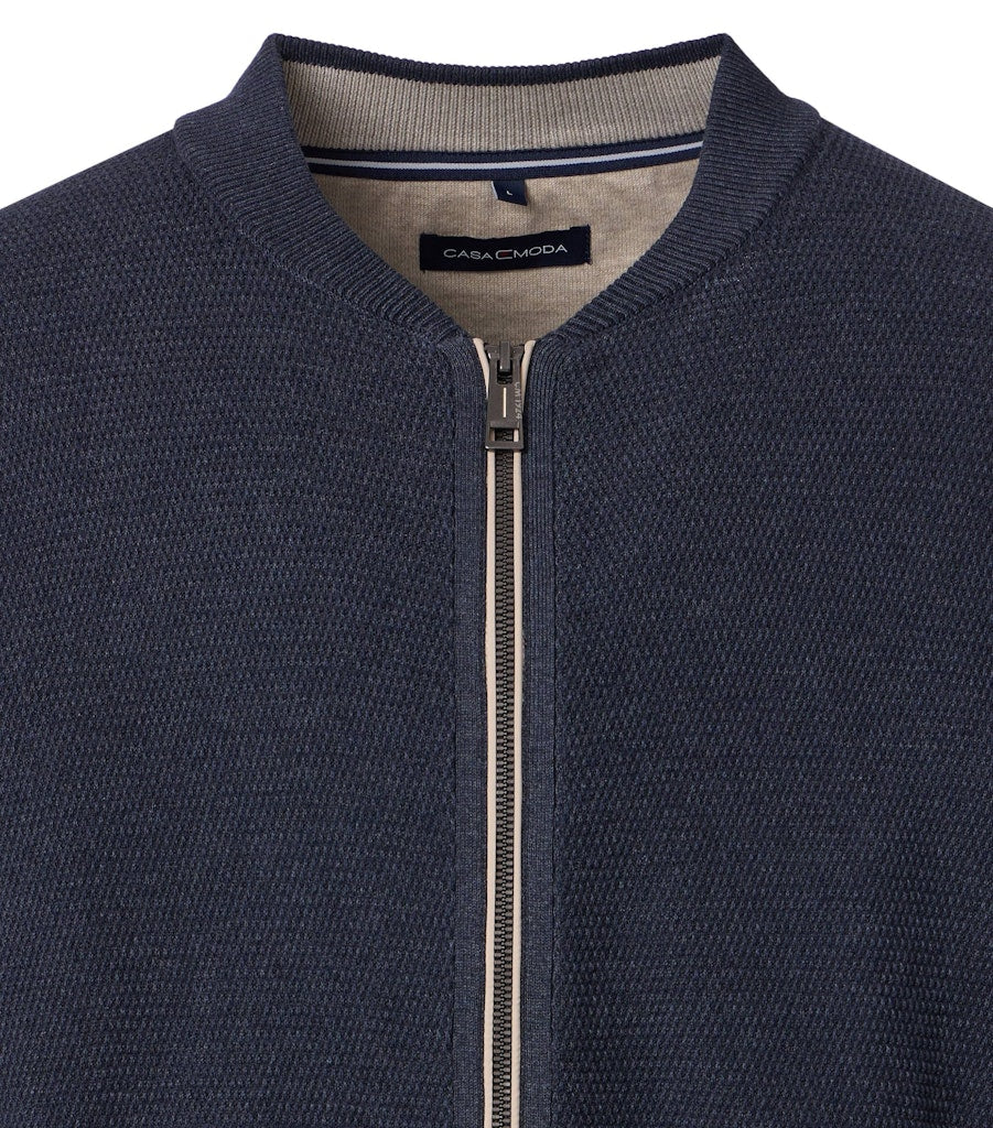 Casa Moda Herren Strickjacken  Aqua Bis Pe