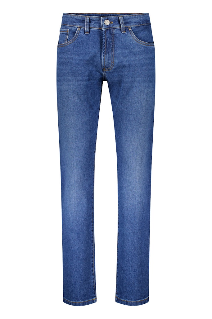 Gardeur Herren Jeans Stone Used