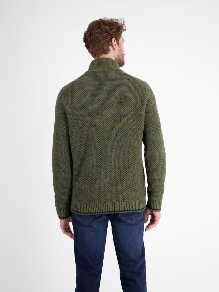 Lerros Herren Pullover Nordic Olive