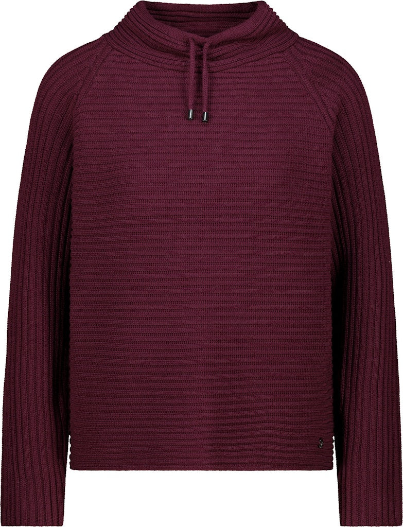 Monari Damen Pullover Bordeaux