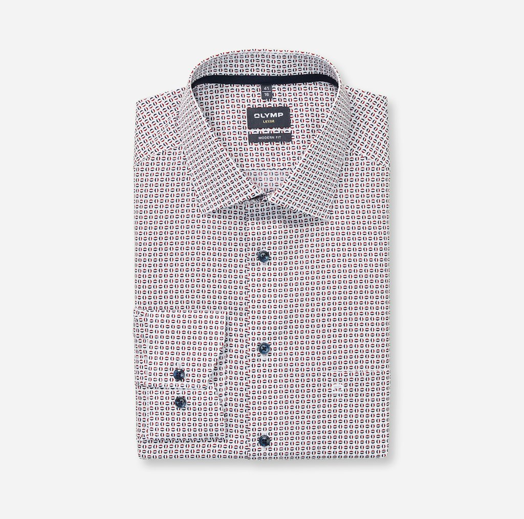 Olymp Herren Hemden lang Chianti