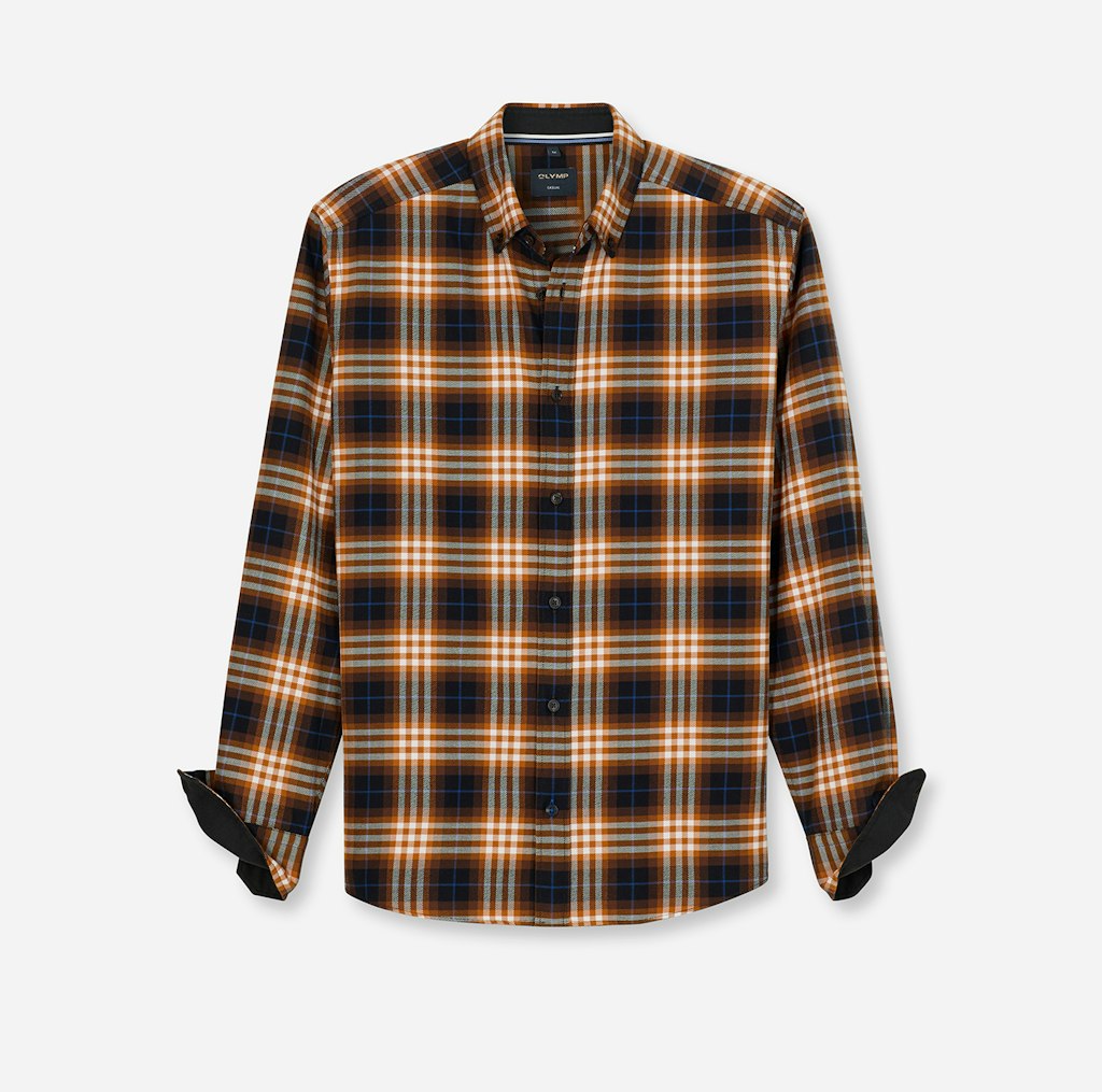 Olymp Herren Hemden Nougat