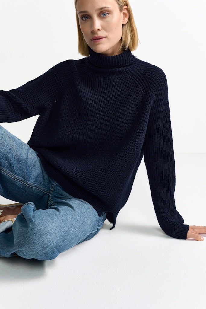 Rich & Royal Damen Pullover Midnight Blue