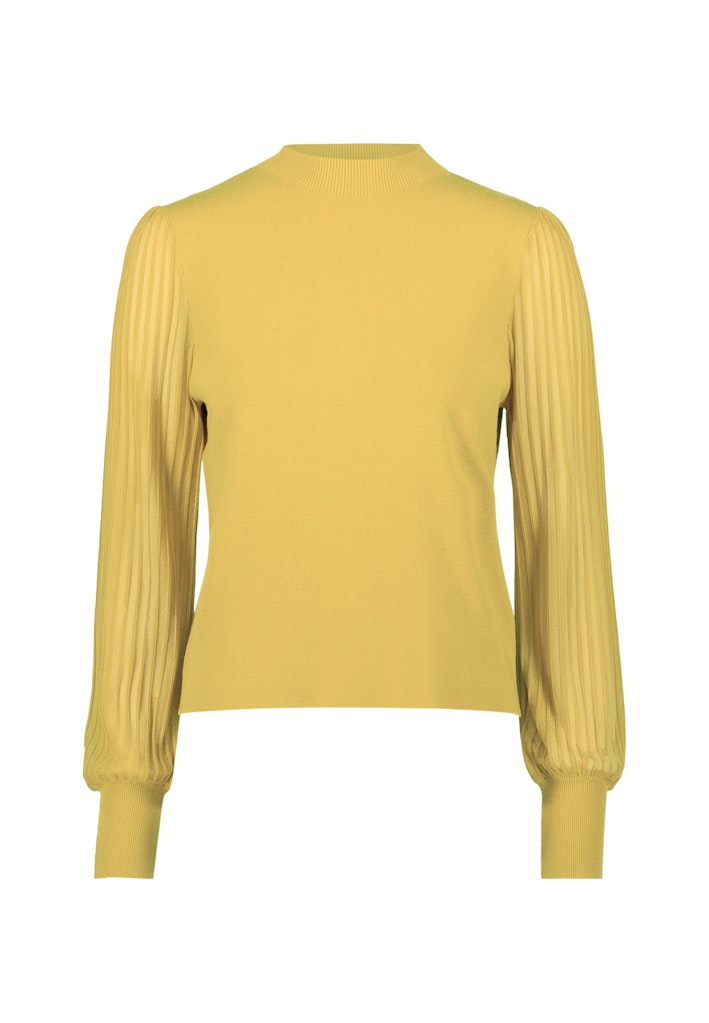 Zero Damen Pullover Oil Yellow