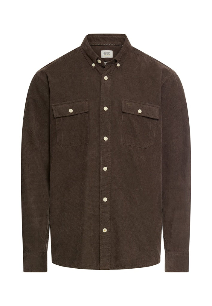 Camel active Herren Hemden Dark Brown
