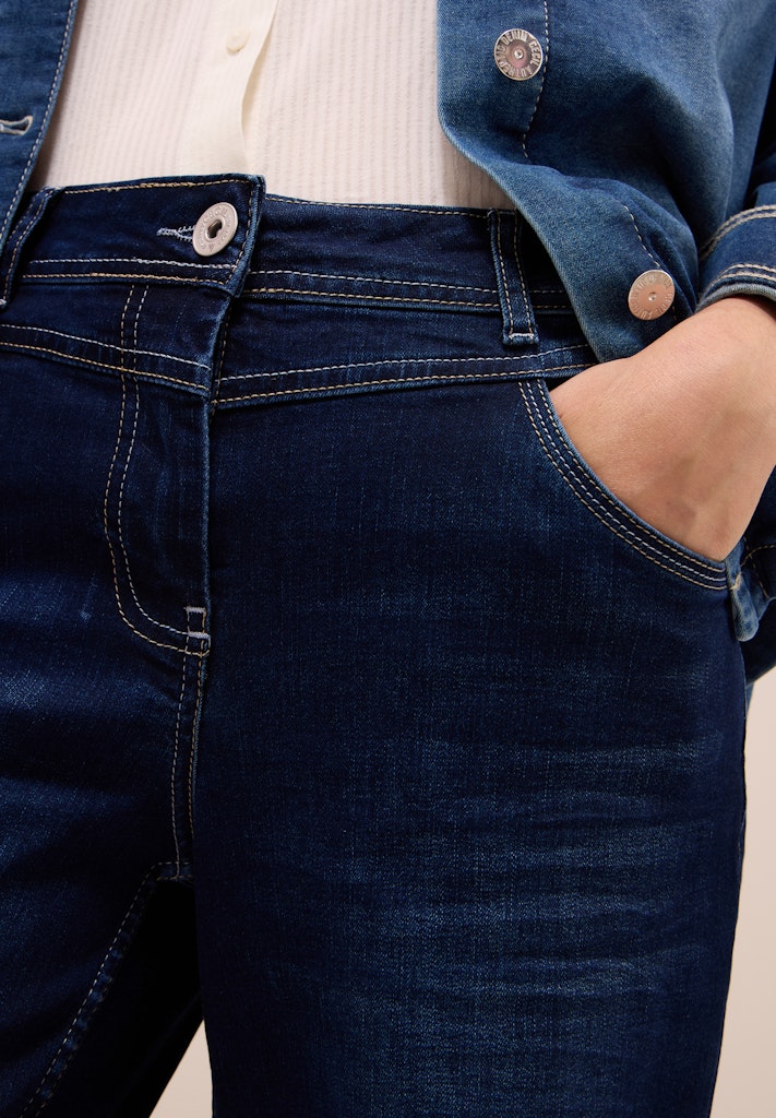 Cecil Damen Hosen  Dark Blue