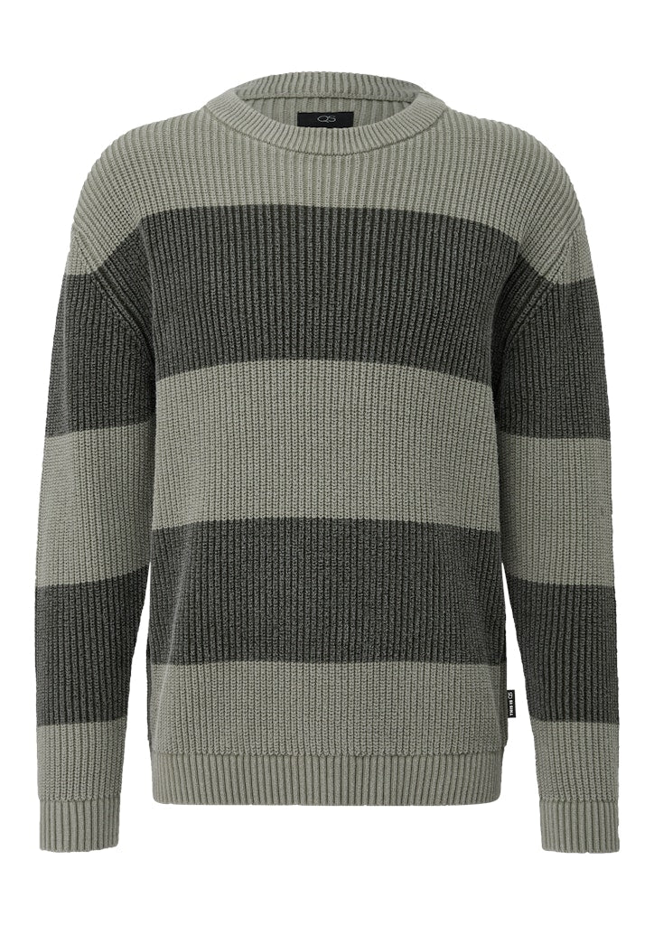 QS by S.Oliver Herren Pullover Green