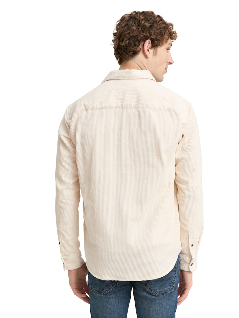 Tom Tailor denim Herren Hemden lang Gardenia White