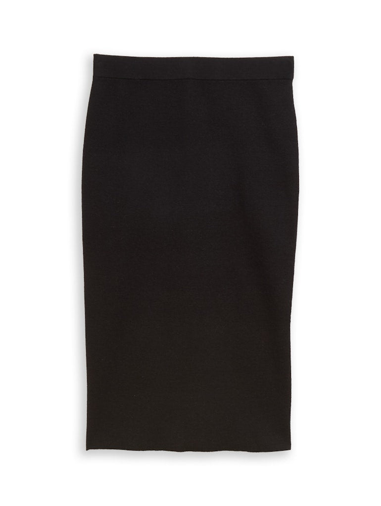 Tom Tailor Damen Rock Deep Black