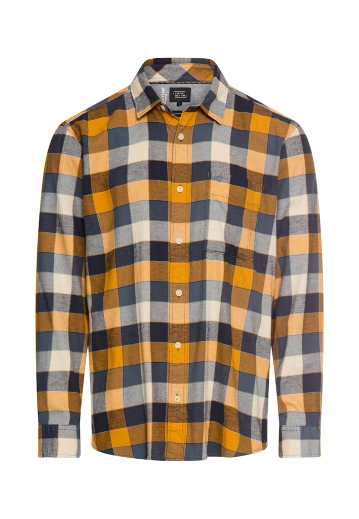Camel active Herren Hemden  Burned Yello