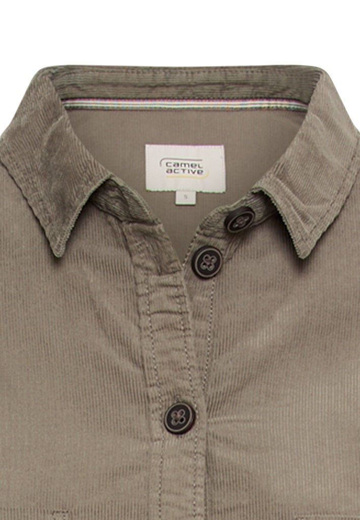 Camel active Damen Kleider Shadow Khaki