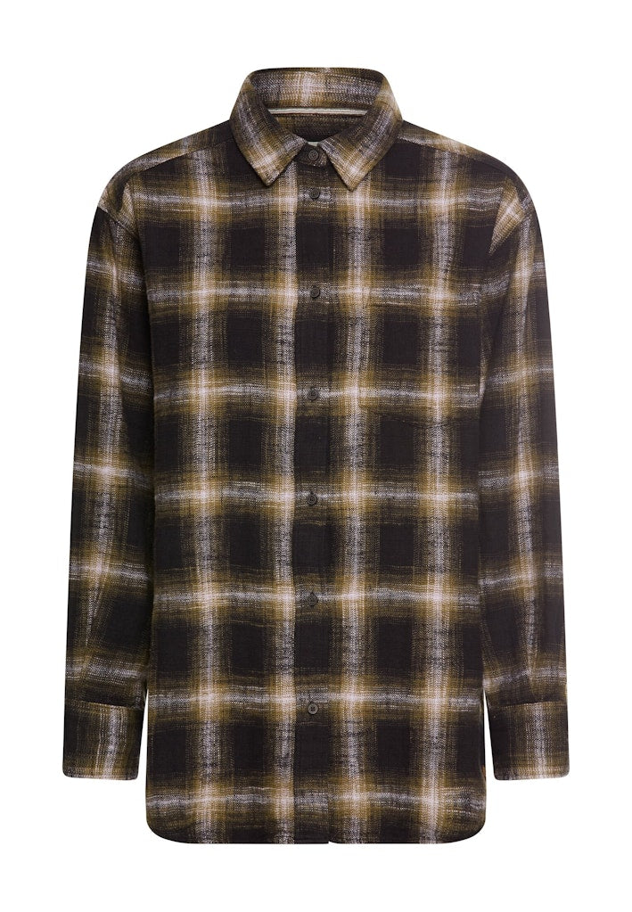 Camel active Damen Blusen Caviar Check