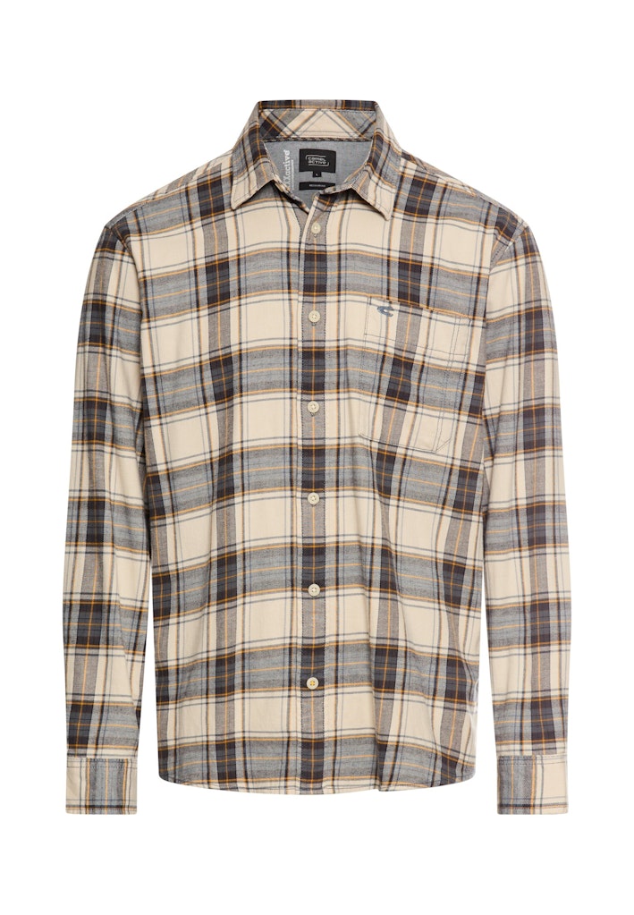Camel active Herren Hemden Oatmeal