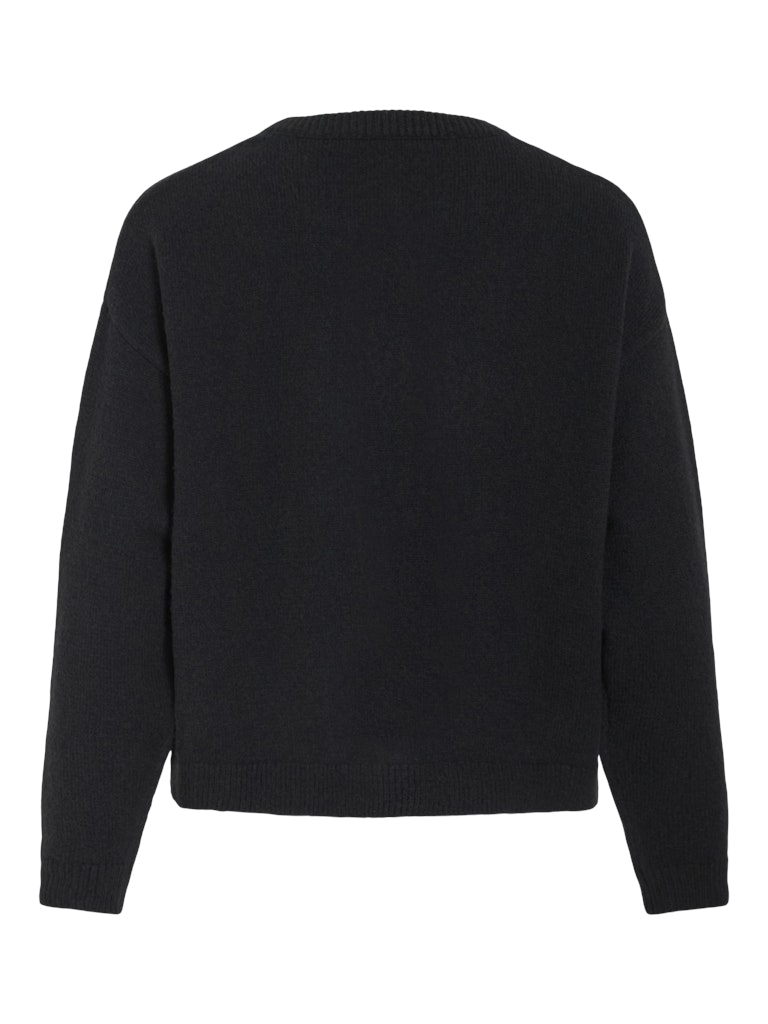 Vila Damen Strickjacken Black Beauty/Dt